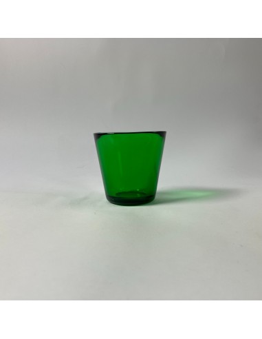 BICCHIERE CAFFE/LIQUORE COLORE VERDE -8-