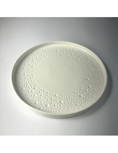 POR.-DEVA BIANCO- PIATTO NORDIC 22CM.