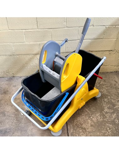 CARRELLO PULIZIA 2SECCHI+STRIZ.705001+21